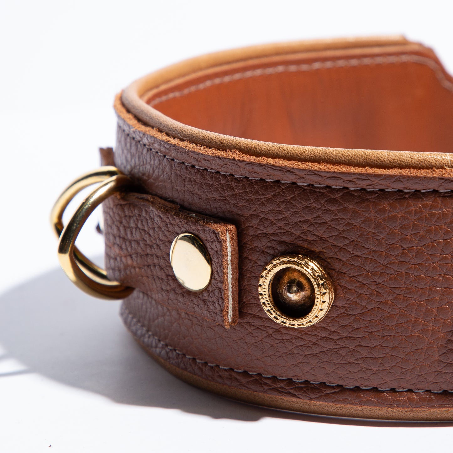 Zipper Collar in Natural