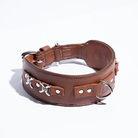 Cross Road Collar in Natural