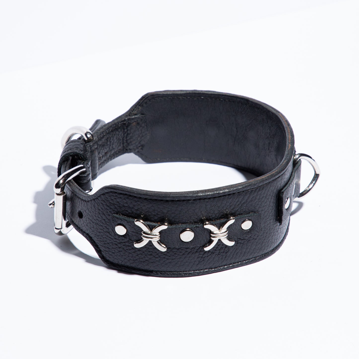 Cross Road Collar in Black